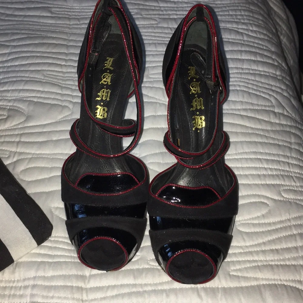 LAMB STILETTOS - Picture 2 of 7